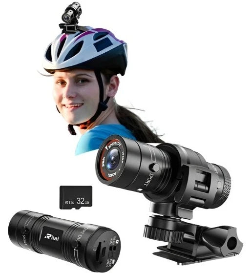 F9 Action Camera for Helmet